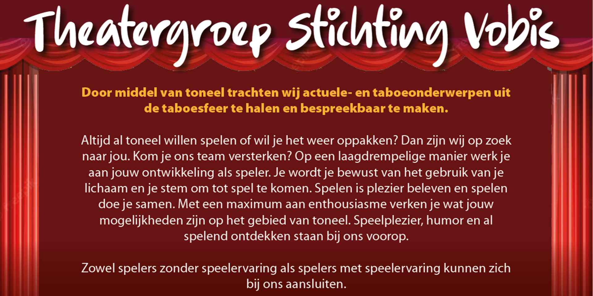 Theatergroep Stichting Vobis